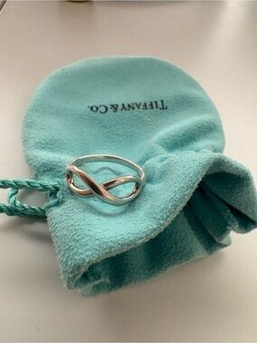 Tiffany & Co. Sterling Silver Infinity Ring - Silver